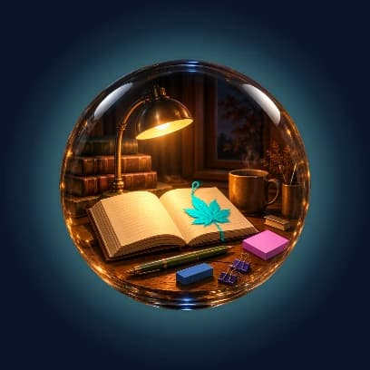 「読書」のトーン球